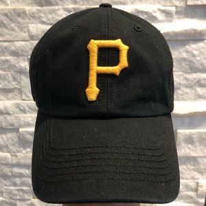 Pittsburgh Pirates Black and Yellow 47 Baseball Hat